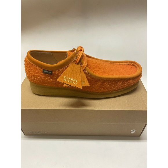 Clarks Other - Clarks x Aime Leon Dore Wallabee Casentino Wool Orange Men's